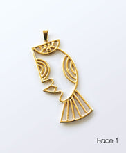 Load image into Gallery viewer, PENDANTS cubist faces
