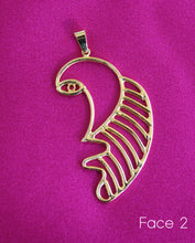 Load image into Gallery viewer, PENDANTS cubist faces
